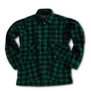 Johnson Wool Long-sleeve Jacket, size large